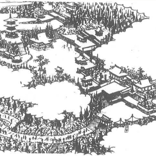 画像：第三十一番　五台山　竹林寺